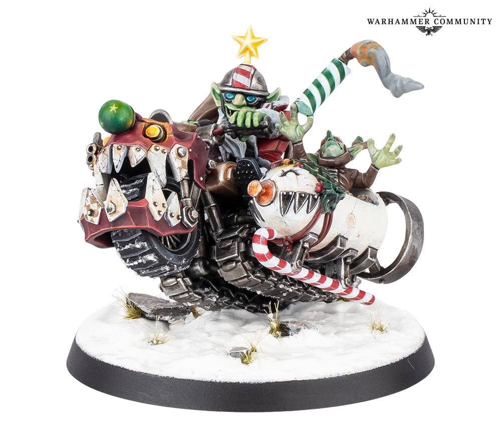 Warhammer 40,000 – Gobbo le Rouge sur Squigmobile 50-83