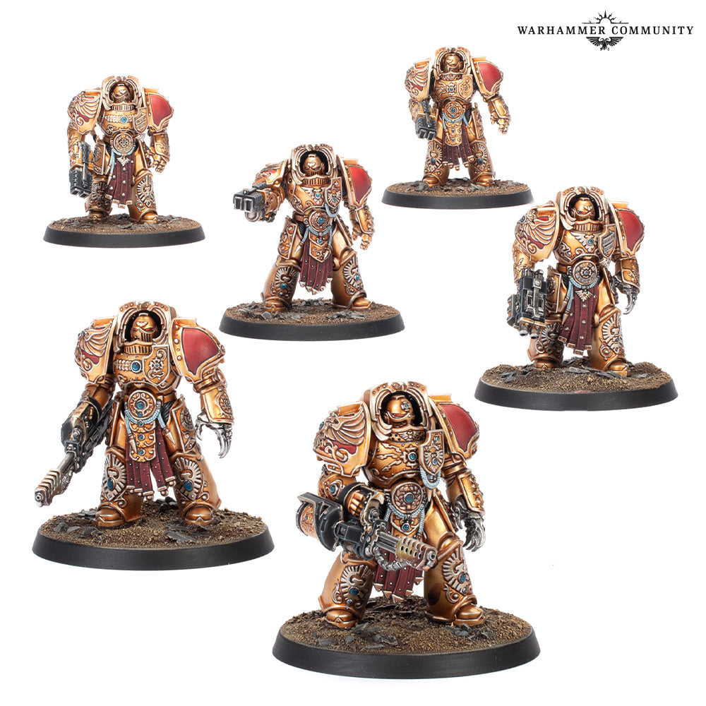 Warhammer The Horus Heresy – Sodalité de Terminators Aquilon – Adeptus Custodes 77-12