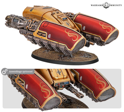 Warhammer The Horus Heresy – Speeder d'Attaque Pallas – Adeptus Custodes 77-01