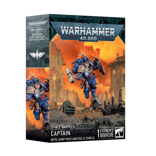 Warhammer 40k Capitaine avec Réacteur Dorsal et Bouclier Relique 48-102