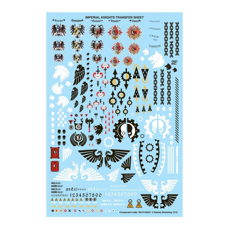 Warhammer 40K Garde impériale Knight Questoris 54-15