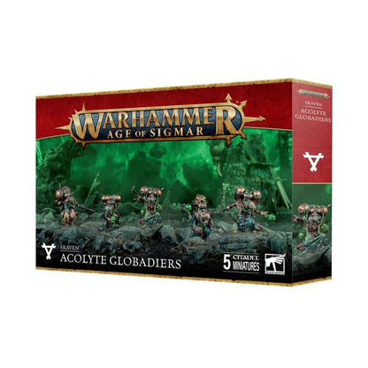 Age Of Sigmar – Skavens : Acolytes Globadiers (Clans Skryre) 90-47