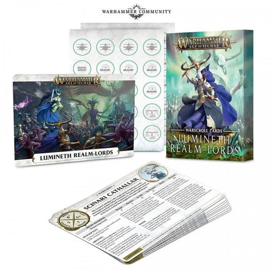 Age of Sigmar Cartes de Chartes d'Unité: Lumineth Realm-lords 87-03