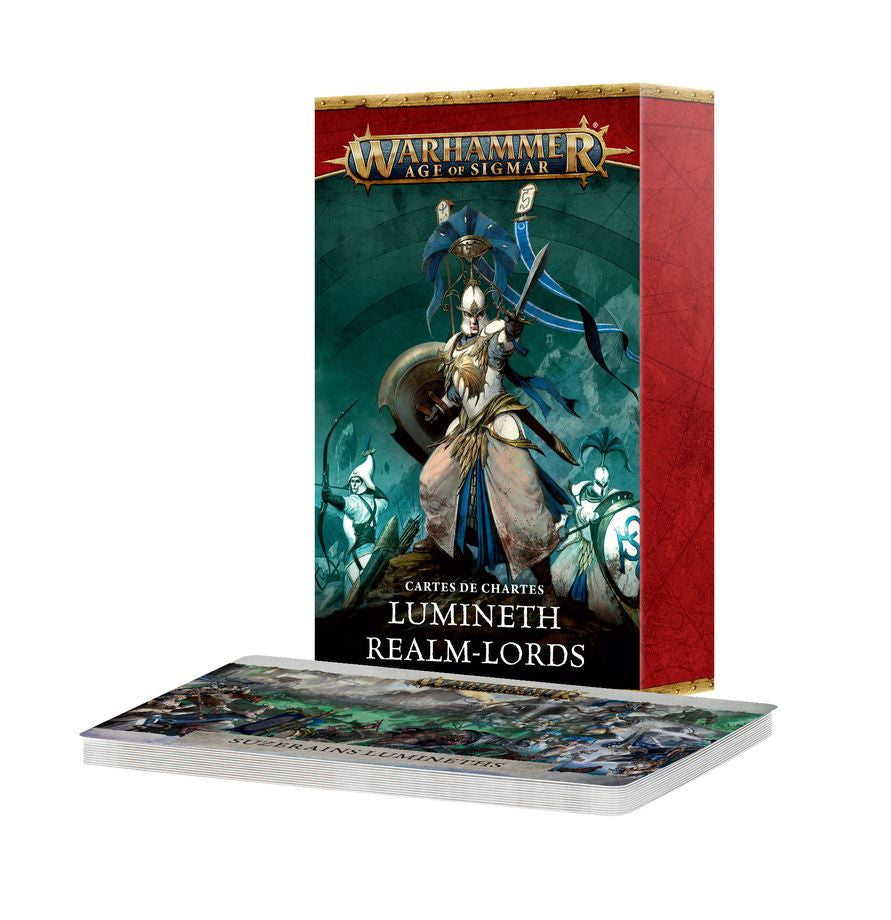 Age of Sigmar Cartes de Chartes d'Unité: Lumineth Realm-lords 87-03