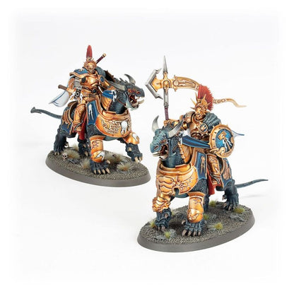 Age Of Sigmar – Stormcast Eternals : Dracothian Guard / Lord-Celestant sur Dracoth 96-24
