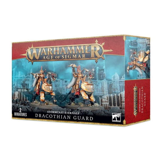 Age Of Sigmar – Stormcast Eternals : Dracothian Guard / Lord-Celestant sur Dracoth 96-24