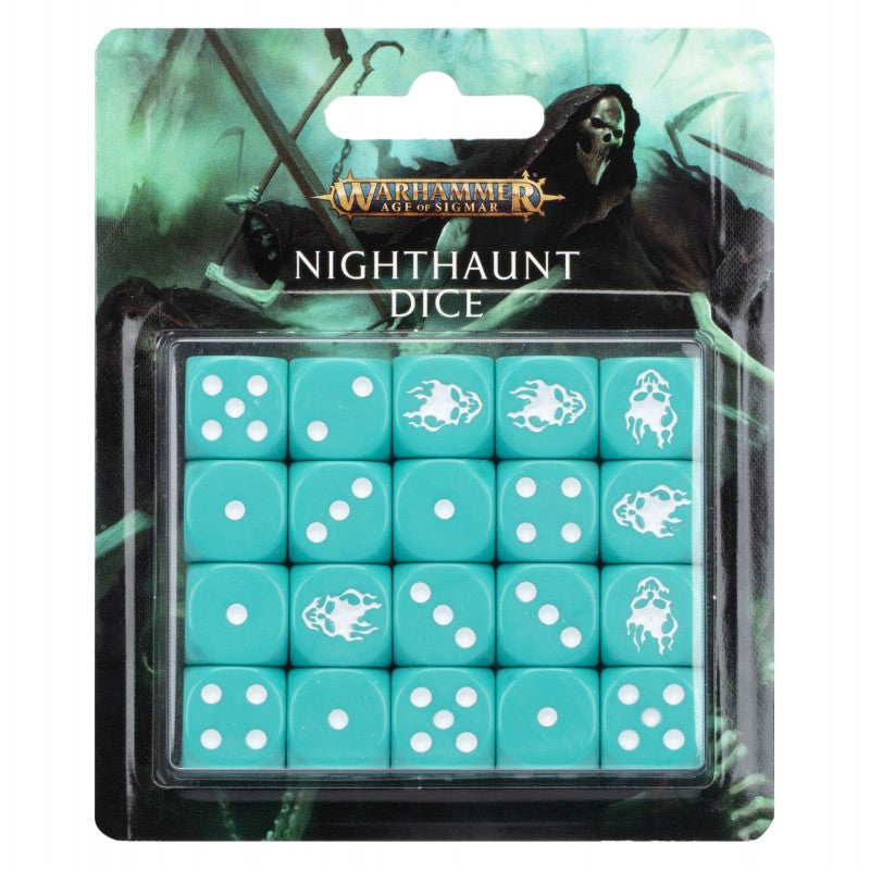 Age Of Sigmar : Set de Dés Hantenuits/nighthaunt 66-76