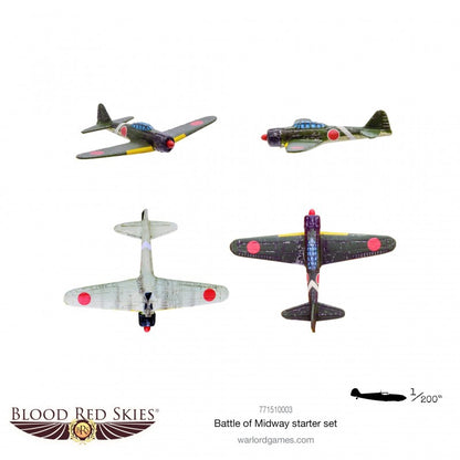 Blood Red Skies : Ensemble de Démarrage – La Bataille de Midway