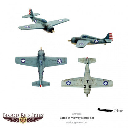 Blood Red Skies : Ensemble de Démarrage – La Bataille de Midway