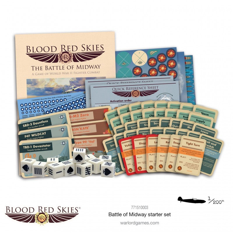 Blood Red Skies : Ensemble de Démarrage – La Bataille de Midway