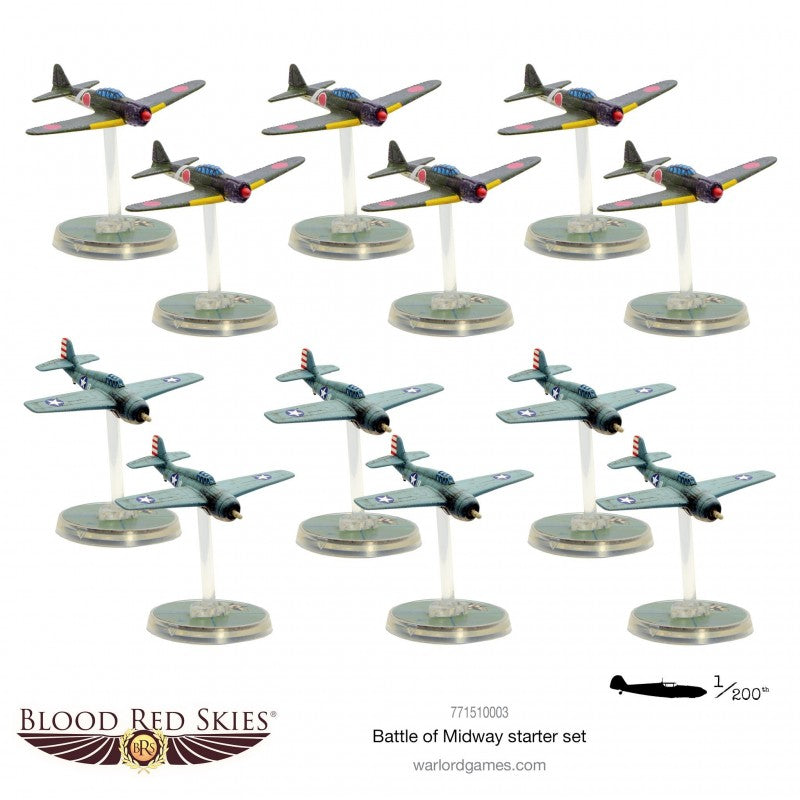 Blood Red Skies : Ensemble de Démarrage – La Bataille de Midway