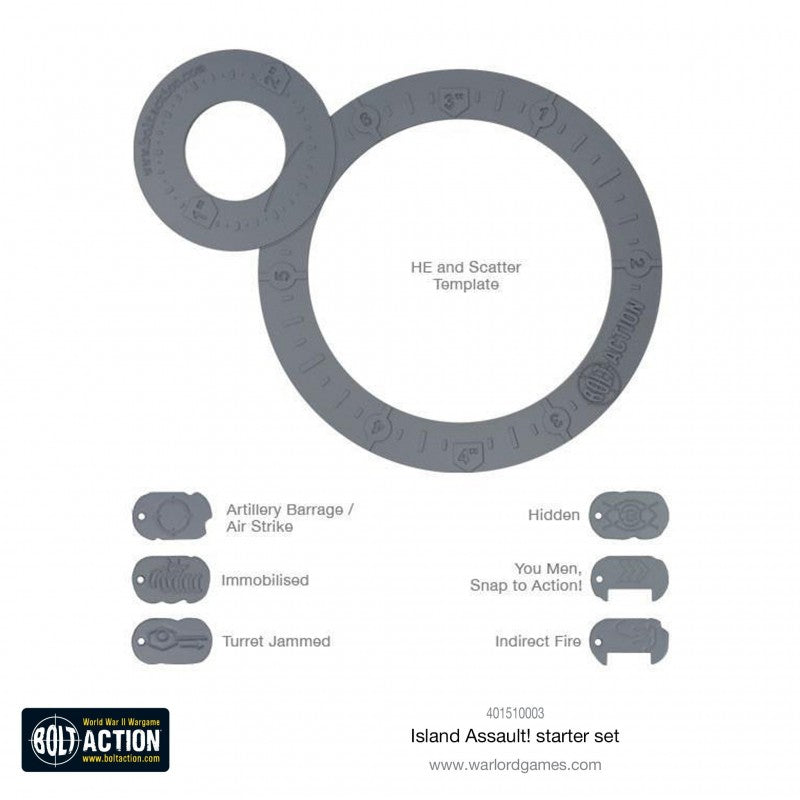 Bolt Action : Island Assault! – Set de Démarrage Pacifique