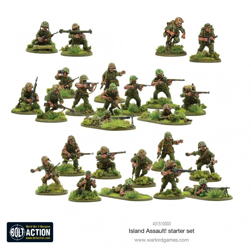 Bolt Action : Island Assault! – Set de Démarrage Pacifique