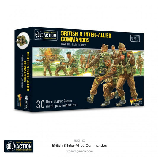 Bolt Action : Commandos Britanniques et Interalliés