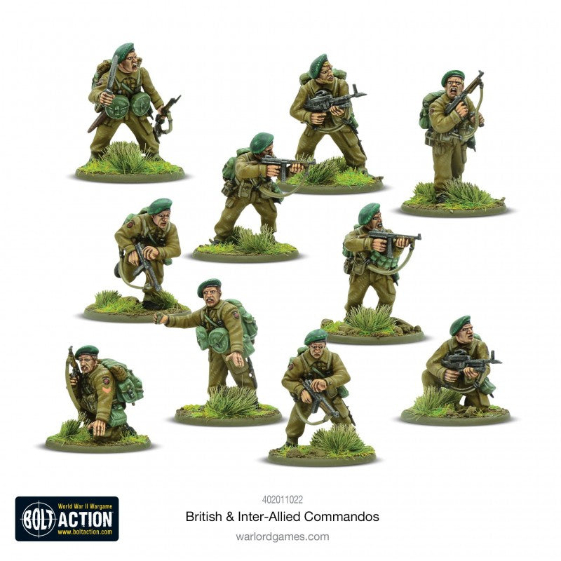 Bolt Action : Commandos Britanniques et Interalliés