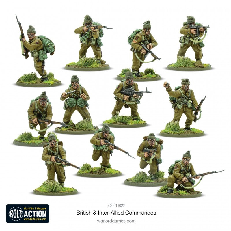 Bolt Action : Commandos Britanniques et Interalliés