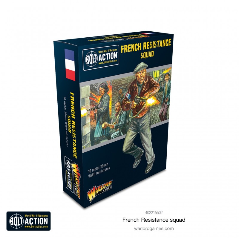 Bolt Action : Escouade de la Résistance Française
