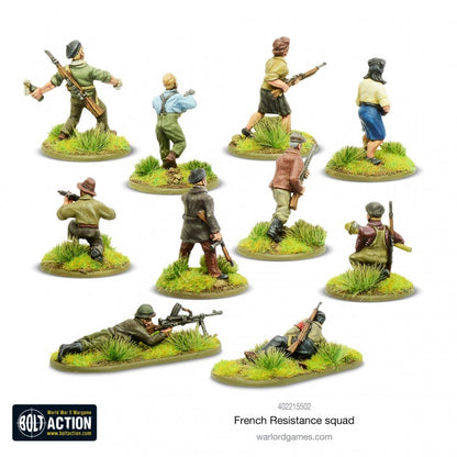 Bolt Action : Escouade de la Résistance Française