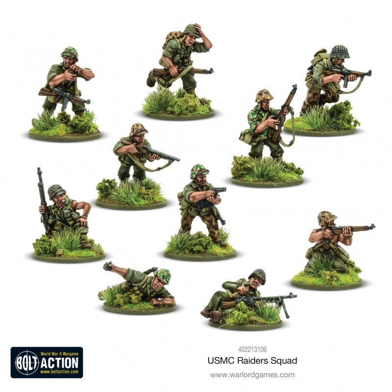 Bolt Action : Escouade de Raid USMC – Marines Raiders