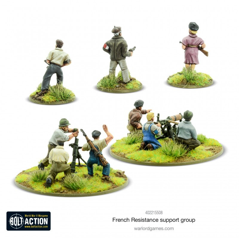Bolt Action : Groupe de Soutien à la Résistance Française