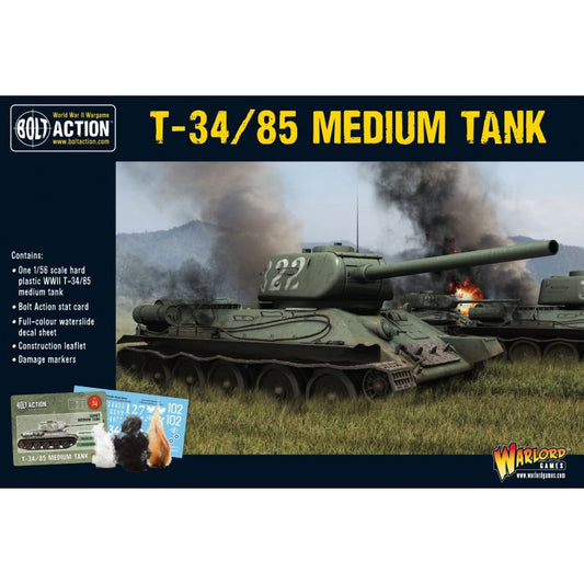 Bolt Action : T-34/85 Char Moyen Soviétique