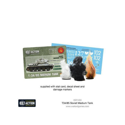 Bolt Action : T-34/85 Char Moyen Soviétique